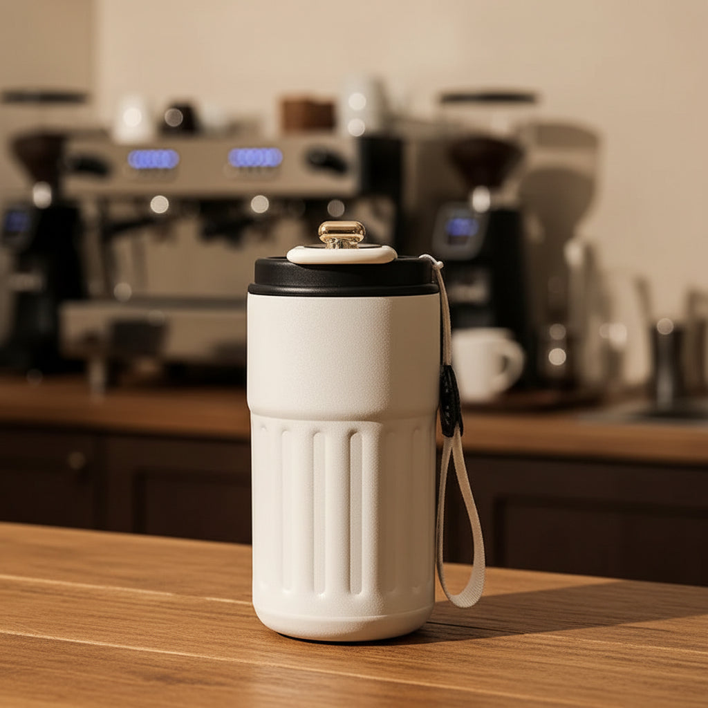 Inteligentny kubek termiczny 450 ml z wyświetlaczem temperatury