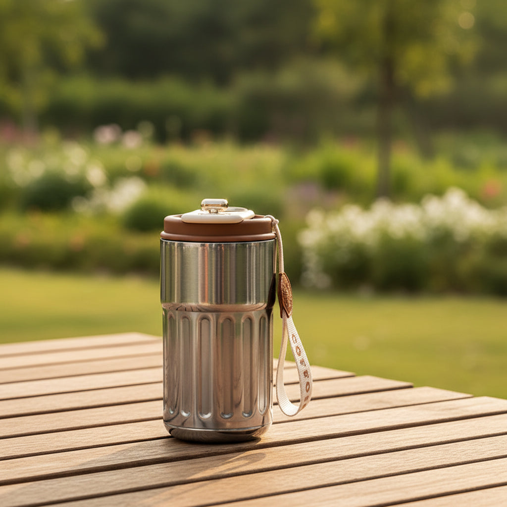 Inteligentny kubek termiczny 450 ml z wyświetlaczem temperatury