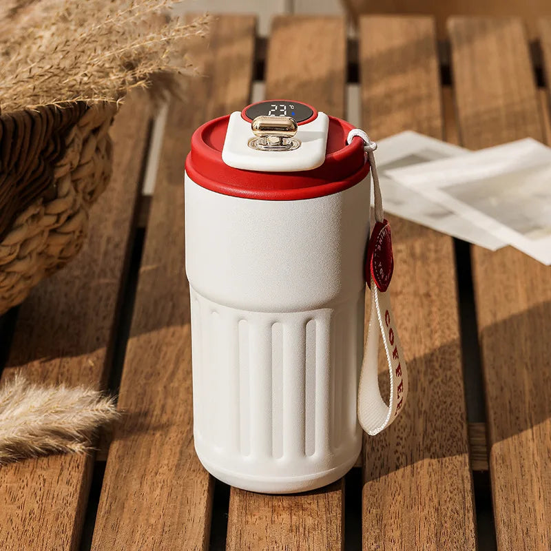 Inteligentny kubek termiczny 450 ml z wyświetlaczem temperatury